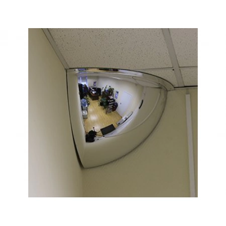 Зеркало купольное потолочное Satel BG D=600х360 (1/4)