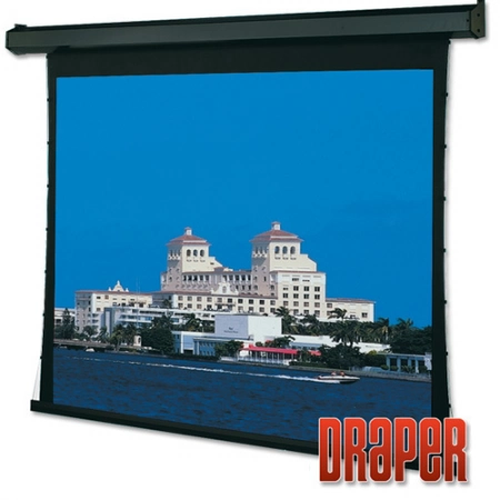 Изображение 3 (Моторизированный экран настенно-потолочного крепления с системой натяжения Draper Premier NTSC (3:4) 213/84