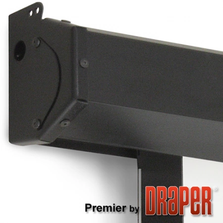 Изображение 5 (Моторизированный экран настенно-потолочного крепления с системой натяжения Draper Premier NTSC (3:4) 244/96