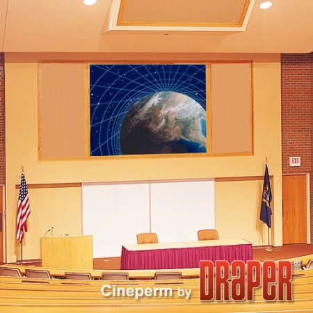 Изображение 7 (экран на раме настенный с высоко контрастным полотном Draper Cineperm)