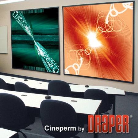 Изображение 4 (экран на раме настенный с высококонтрастным полотном Draper Cineperm)