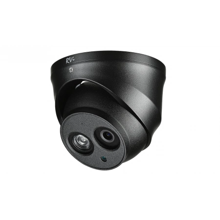 Видеокамера мультиформатная купольная RVi RVi-1ACE202A (2.8) black