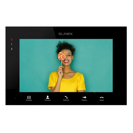 Монитор домофона цветной SLINEX SQ-07MTHD (Black)