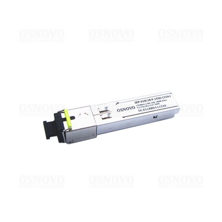 SFP-модуль OSNOVO SFP-S1SC18-F-1550-1310-I
