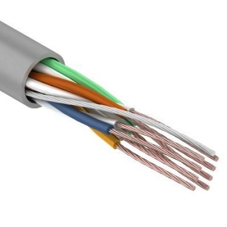 Кабель витая пара Rexant UTP 4PR 24AWG, CAT5e, STRANDED 305м REXANT (01-0044)