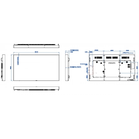 Изображение 2 (LED панель Philips 75BDL3003H/00)