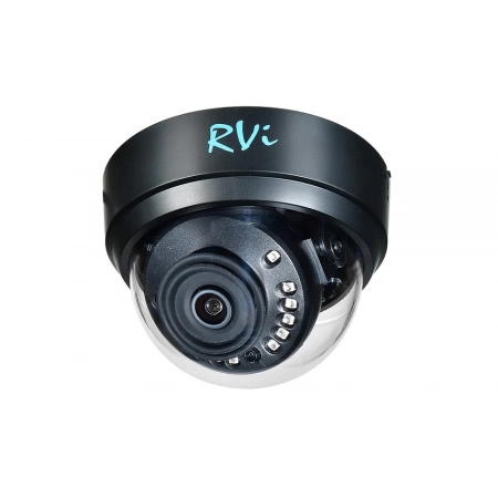 Видеокамера мультиформатная купольная RVi RVi-1ACD200 (2.8) black