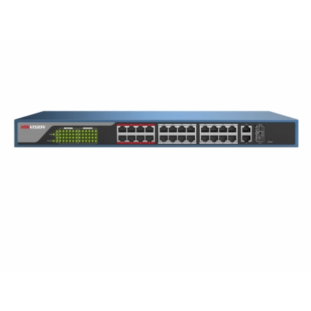 Коммутатор с питанием POE Hikvision DS-3E0326P-E(B)