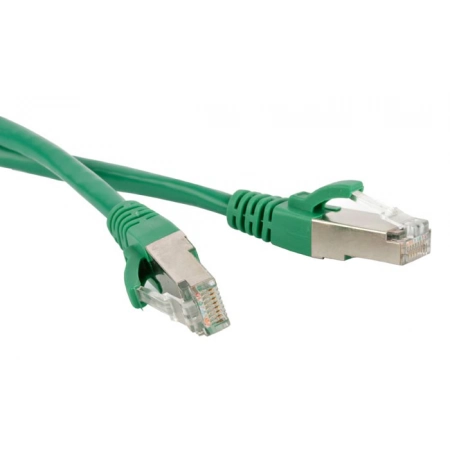 Патч-корд медный Hyperline PC-LPM-STP-RJ45-RJ45-C5e-3M-LSZH-GN