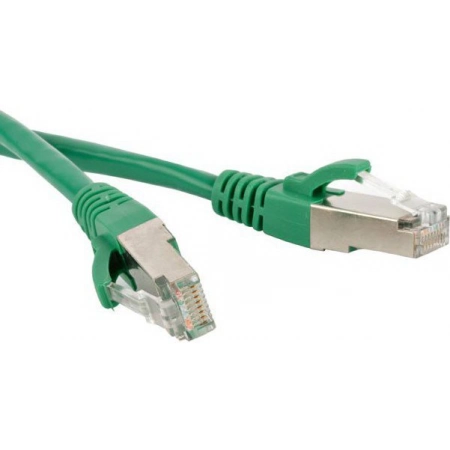 Патч-корд медный Hyperline PC-LPM-STP-RJ45-RJ45-C5e-5M-LSZH-GN