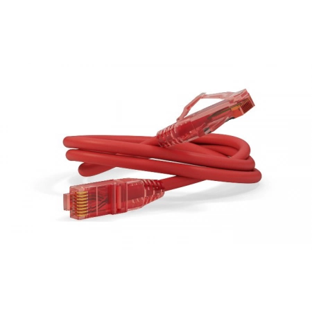 Патч-корд медный Hyperline PC-LPM-UTP-RJ45-RJ45-C5e-2M-LSZH-RD