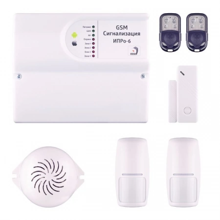 GSM сигнализация ИПРо ИПРо 6 Контроль Проникновение беспроводной GSM набор