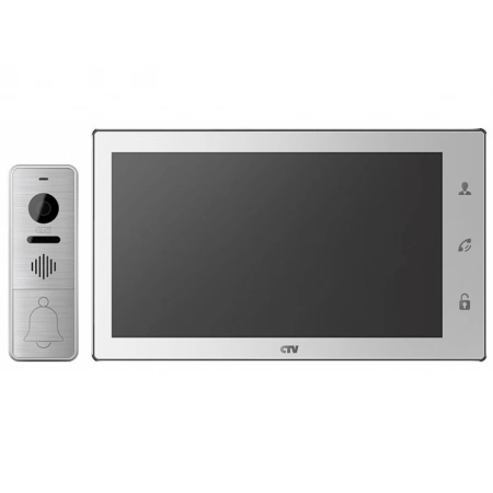 Комплект видеодомофона CTV CTV-DP4106AHD W (белый)
