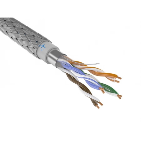 Кабель витая пара (LAN) в броне Паритет ParLan ARM F/UTP Cat5e PVCLS нг(А)-FRLS 4х2x0,52