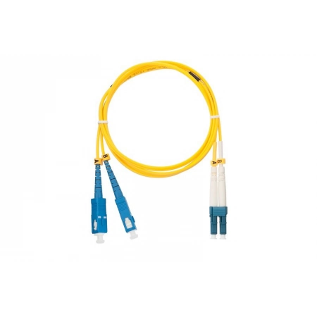 Патч-корд оптический одномодовый NIKOMAX NMF-PC2S2C2-SCU-LCU-001