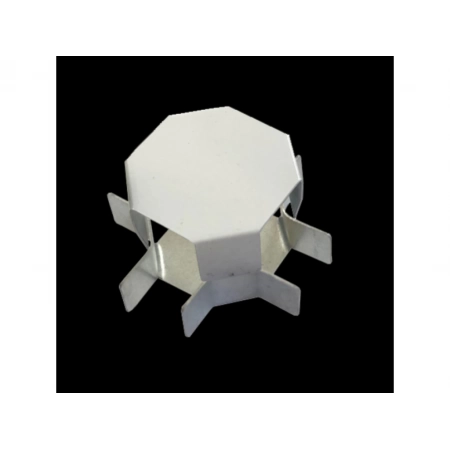 Угол X-образный для кабель-канала Гефест Соединитель ККМО Угол 25 X-образный металлический