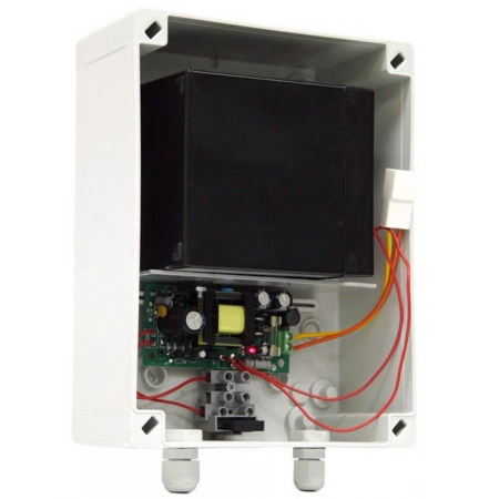 Источник вторичного электропитания резервированный на DIN-рейку МикроКомСервис Резерв 12/2У4.5 PRO(DIN)