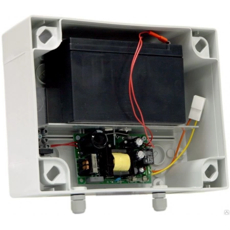 Источник вторичного электропитания резервированный на DIN-рейку МикроКомСервис Резерв 12/2У7 PRO(DIN)