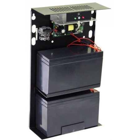 Источник вторичного электропитания резервированный МикроКомСервис Резерв 12/3 PRO (исп.14) (цвет корпуса черный)