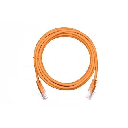 Патч-корд UTP NETLAN EC-PC4UD55B-BC-PVC-100-OR-5 (5 шт)