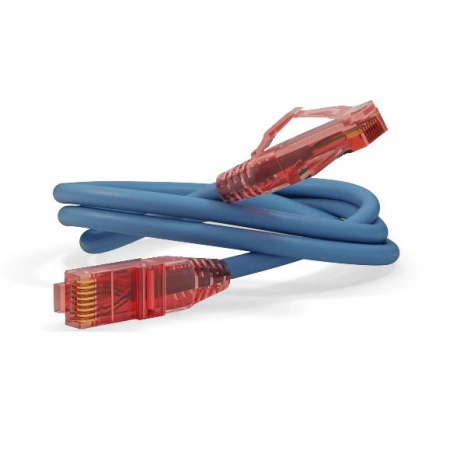 Патч-корд медный Hyperline PC-LPM-UTP-RJ45-RJ45-C5e-5M-LSZH-BL