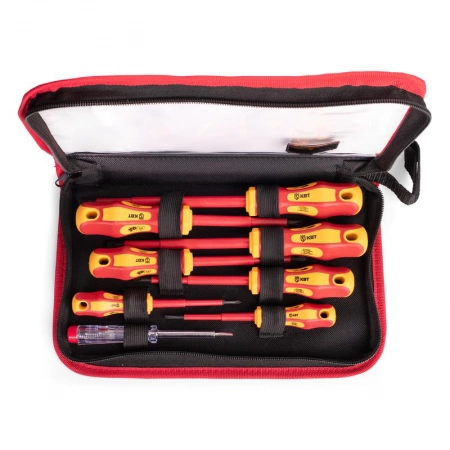 Набор диэлектрических отверток VDE, 8 шт. КВТ НИО-08 ПРОФИ