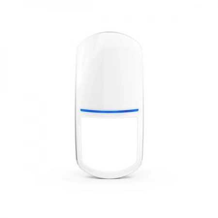 Извещатель охранный оптико-электронный комбинированный с функцией освещения и иммунитетом к животным SATEL SLIM-DUAL-LUNA-PET