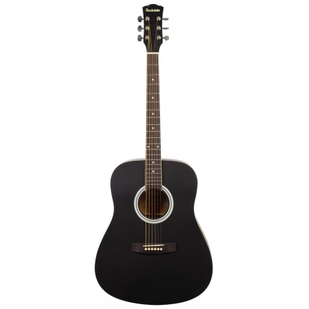 Изображение 1 (Гитара типа дредноут с анкером ROCKDALE AURORA 120-BK-S)