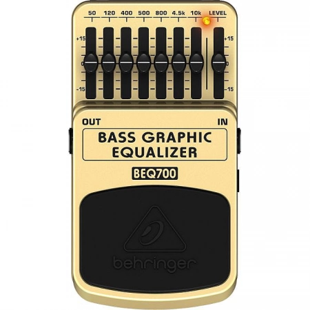 Изображение 1 (Педаль для бас-гитары Behringer BASS GRAPHIC EQUALIZER BEQ700)