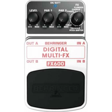 Педаль цифровых стереофонических эффектов Behringer FX600