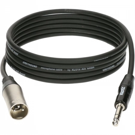 Готовый микрофонный кабель Klotz GRG1MP06.0 GREYHOUND