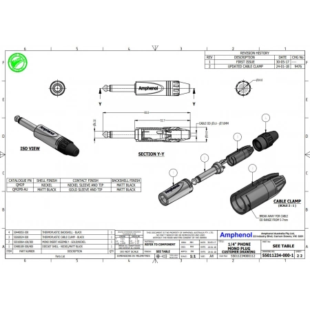 Изображение 2 (Кабельный разъем Amphenol QM2P)