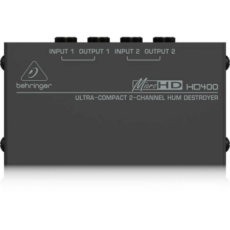 Изображение 1 (Компактный 2-канальный подавитель шума Behringer MICROHD HD400)