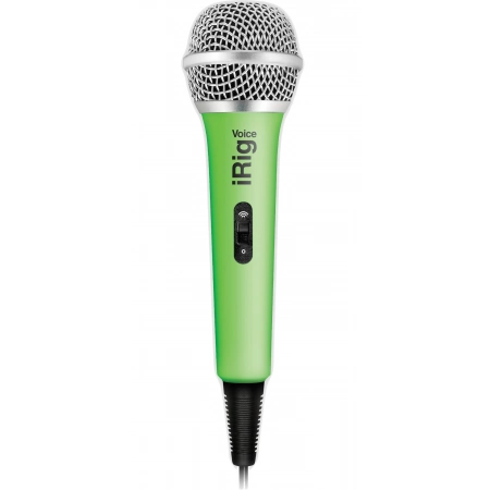 Изображение 1 (Ручной микрофон IK MULTIMEDIA iRig Voice - Green)