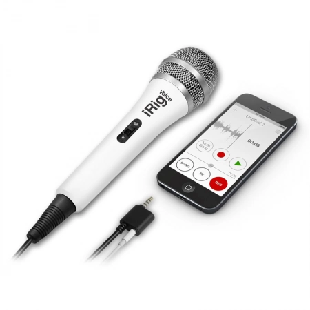 Изображение 2 (Ручной микрофон IK MULTIMEDIA iRig Voice - White)