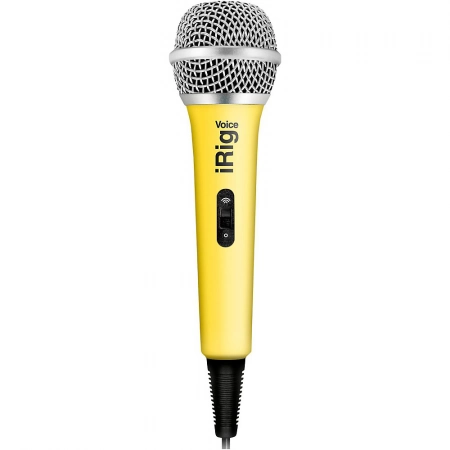 Изображение 1 (Ручной микрофон IK MULTIMEDIA iRig Voice - Yellow)