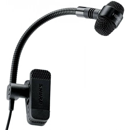 Кардиоидный конденсаторный инструментальный микрофон Shure PGA98H-TQG