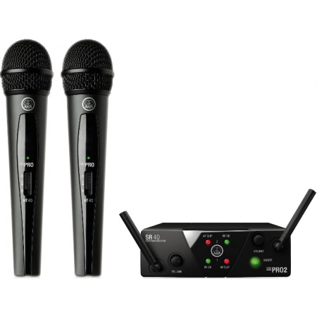 Изображение 1 (Вокальная радиосистема AKG WMS40 Mini2 Vocal Set BD US25A/C (537.500 & 539.300))
