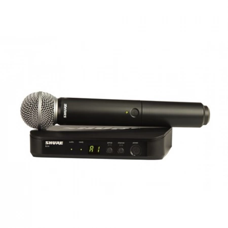 Изображение 1 (Радиосистема вокальная Shure BLX24E/PG58 M17 662-686 MHz)