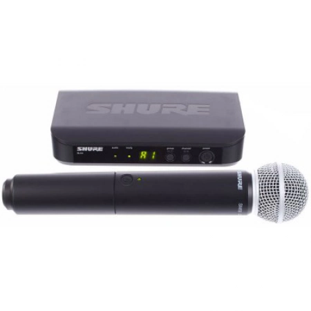 Изображение 1 (Радиосистема вокальная Shure BLX24E/SM58 M17 662-686 MHz)