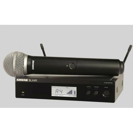 Изображение 1 (Радиосистема вокальная Shure BLX24RE/PG58 M17 662-686 MHz)
