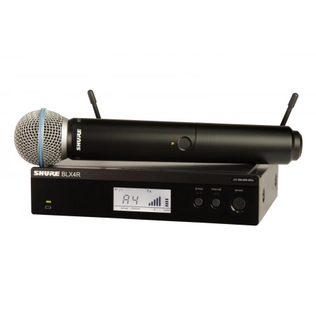 Изображение 1 (Радиосистема с ручным передатчиком SM58 Shure BLX24RE/SM58 M17 662-686 MHz)