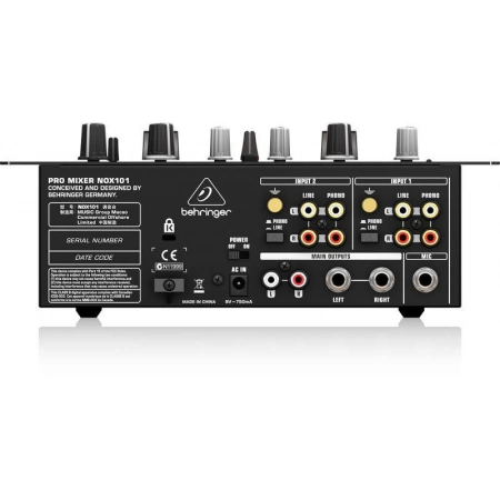 Изображение 5 (Микшер для DJ Behringer PRO MIXER NOX101)