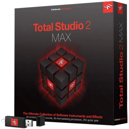 Комплект программного обеспечения IK MULTIMEDIA Total Studio 2 MAX