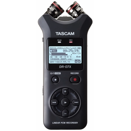 Изображение 4 (Портативный цифровой аудиорекордер wav/mp3 Tascam DR-07X)