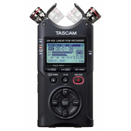 Изображение 3 (Портативный цифровой аудиорекордер wav/mp3 Tascam DR-40X)