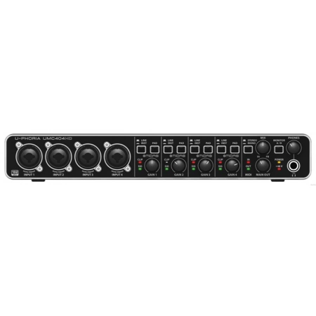 Внешний USB / MIDIинтерфейс Behringer UMC404HD