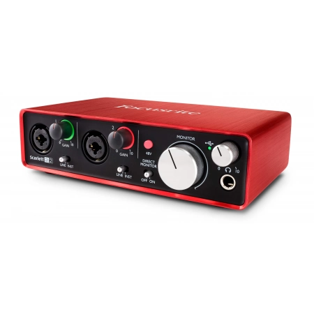 Изображение 3 (USB аудио интерфейс FOCUSRITE Scarlett 2i2 2nd Gen)