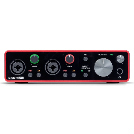 Изображение 1 (Аудио интерфейс USB FOCUSRITE Scarlett 2i2 3rd Gen)