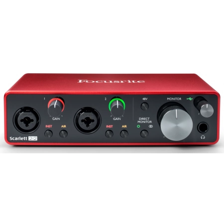 Изображение 5 (Аудио интерфейс USB FOCUSRITE Scarlett 2i2 3rd Gen)